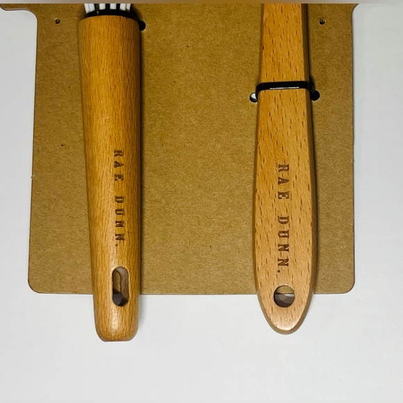 Rae Dunn 2 Piece Baking Set: Spatula & Whisk - Picture 3 of 4